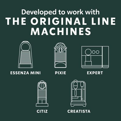 Starbucks Espresso Roast Coffee Nespresso Original Capsules, Dark Roast, 50/Box (109053)