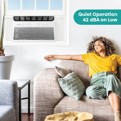 Hisense 115-Volt 12000 BTU Window Air Conditioner with Remote, WiFi Enabled, White (AAW12TW26)