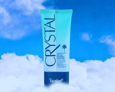 Vacation Crystal SPF 50 Invisible Face Gel