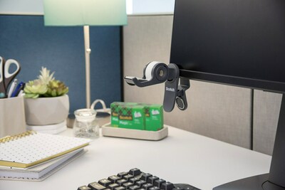 Scotch Deluxe Desktop Dispenser, 3.1", 1" Core, Black (C40-BK)