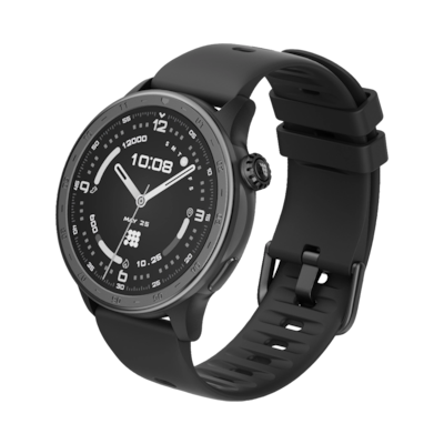 Cubitt AURA 2 Smartwatch, Phone-Connected GPS, 1.43in,. Obsidian Black (CT-AURA2-1)