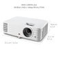 ViewSonic Business PG706WU DLP Projector, White