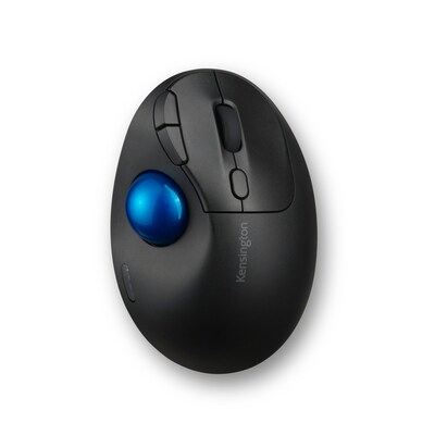 Kensington ProFit Ergo TB450 Wireless Optical Bluetooth & USB Trackball, Black/Blue (K72194WW)