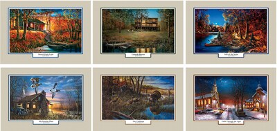 Custom Woodland Retreat Wall Cal Spiral