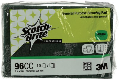 6 in. General Purpose Scouring Pad (10-Pack)