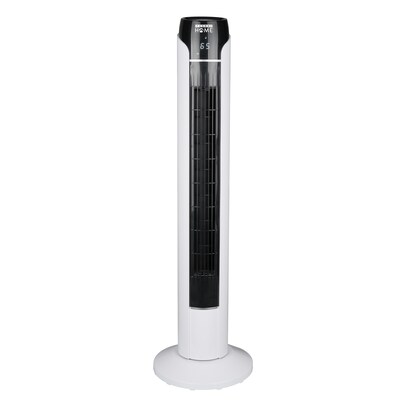 Techni Home Oscillating Tower Fan, 3 Speed, White/Black (RTA-36T-FAN)