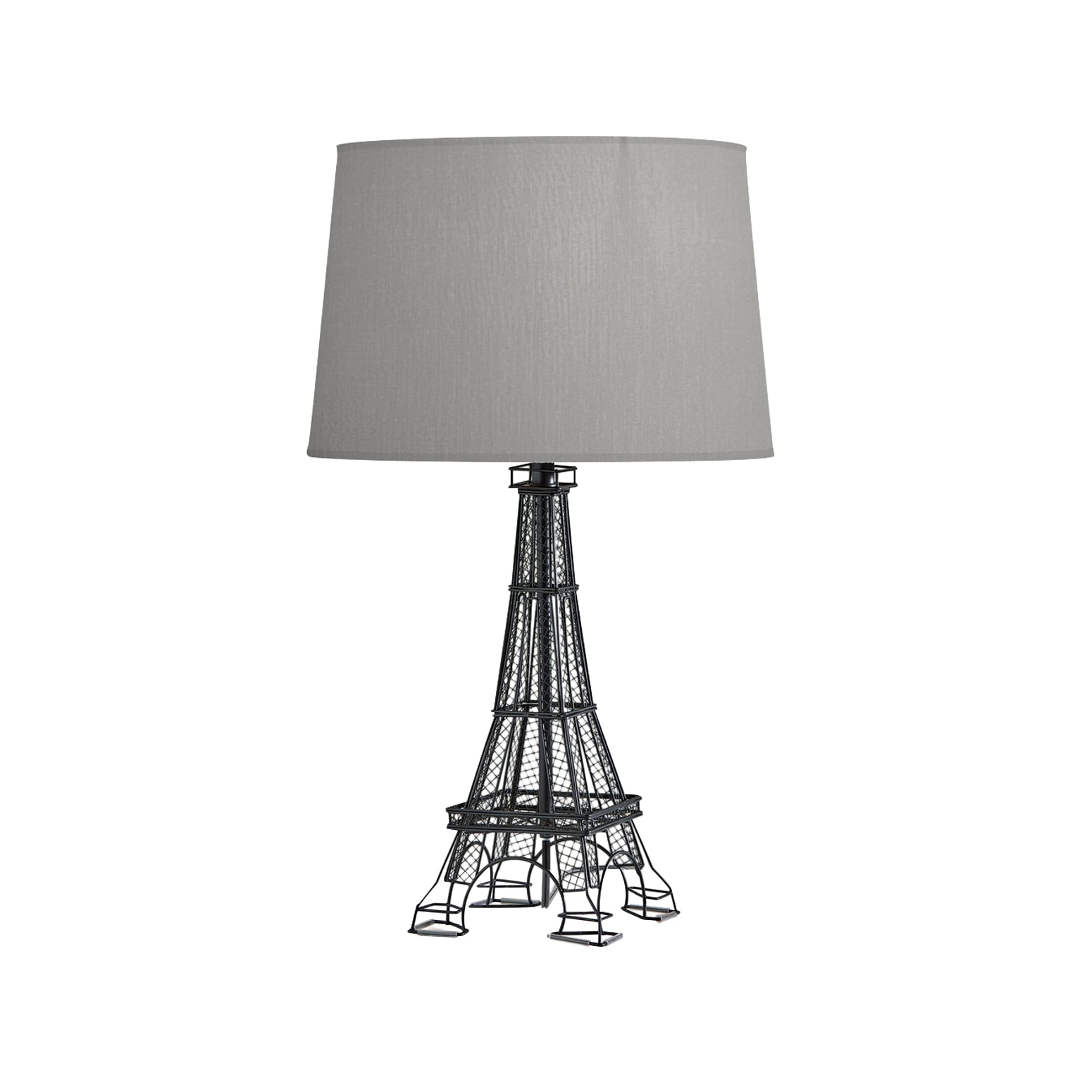 Simplee Adesso Eiffel Tower Incandescent Table Lamp, Black/Gray (SL5001-03)