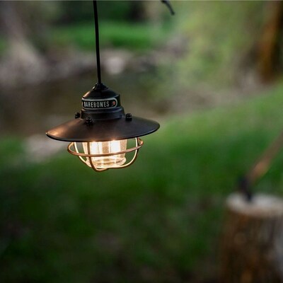 Barebones Edison Pendant Light - Red