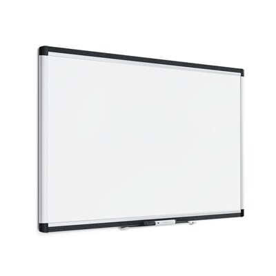U Brands PINIT Steel Dry-Erase Whiteboard, Aluminum Frame, 3 x 2 (2805U00-01)