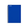 Staples Premium 1-Subject Notebook, 4.38 x 7, College Ruled, 80 Sheets, Blue (ST58348)