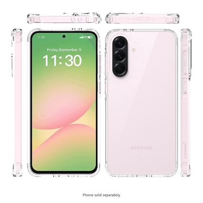 SaharaCase Galaxy A37 Clear Case - Anti-Slip Grip, Venture Series, Clear, (CP01103)