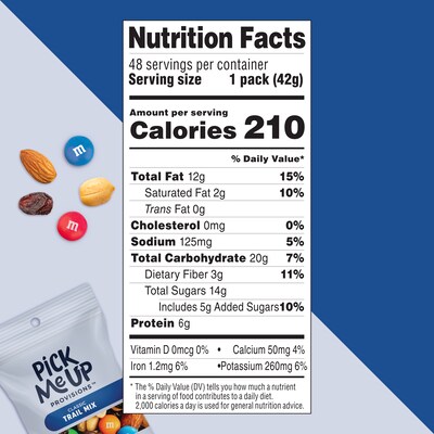 Pick Me Up Provisions™ Classic Trail Mix, 1.5 oz., 48 Bags/Box (PM62797)