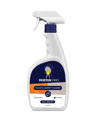 Morton Pro Nontoxic Floor & Carpet Cleaner, 32 oz. Spray Bottle, 2/Pack (LM32FC2PK)