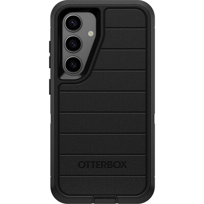 OtterBox Defender Pro Holster Case for Galaxy S24, Shock Absorbing, Black (77-94620)