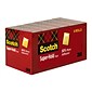 Scotch Super-Hold Transparent Clear Tape Refill, 0.75" x 27.77 yds., 1" Core, Clear, 6 Rolls/Pack (700K6)