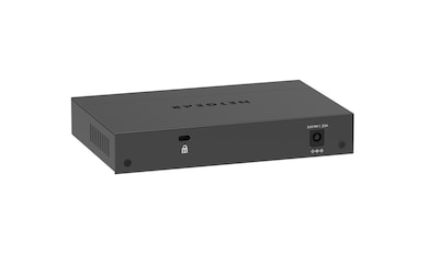 Netgear Essentials GS305P 5-Port Gigabit PoE Unmanaged Switch, 1000 Mbps, Black (GS305P-300NAS)