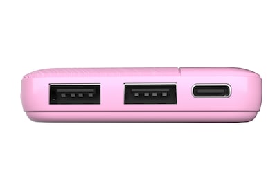 LAX 6600mAh Power Bank, Pink (LX16P)