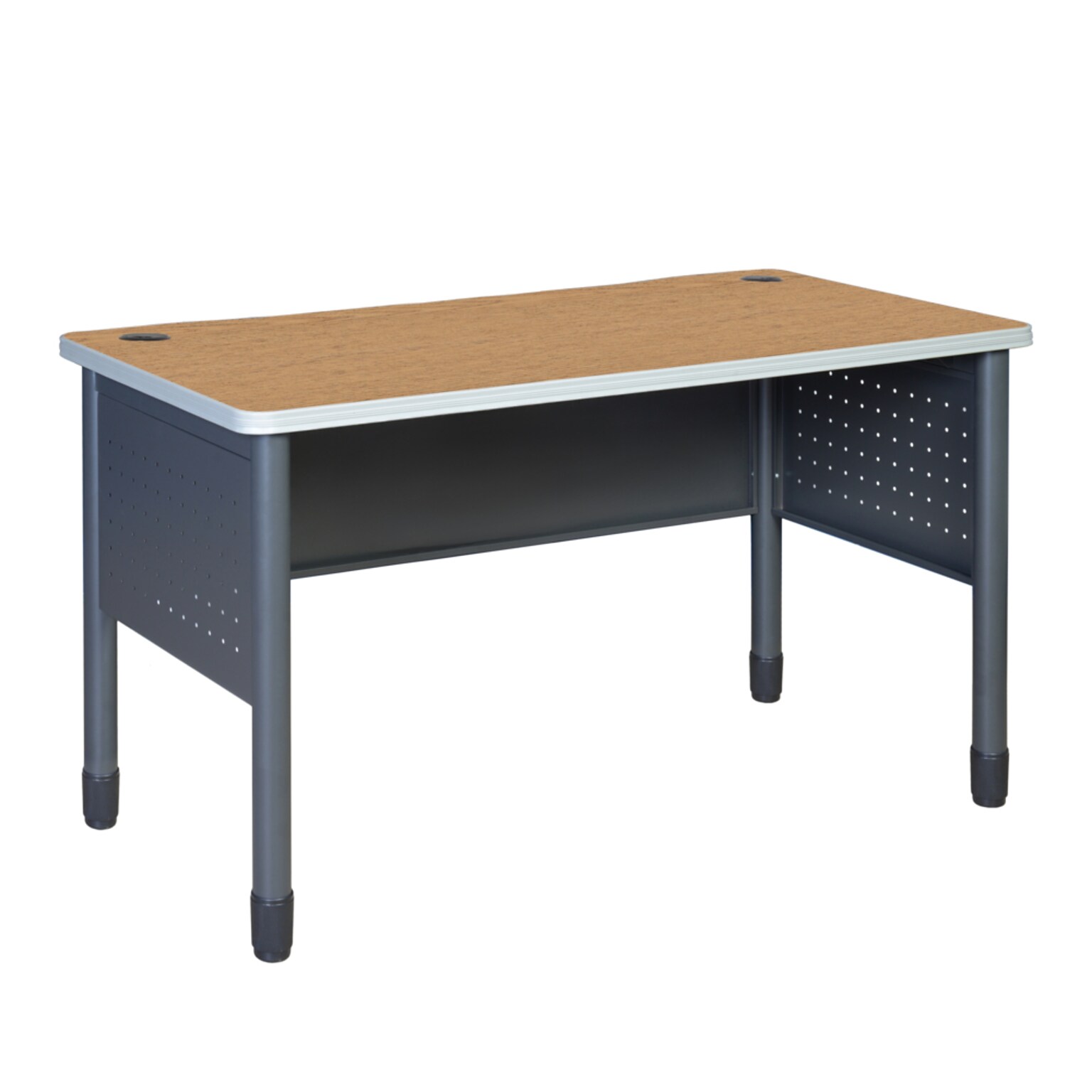 Regency Mesa Steel Training Desk, 60 x 30, Medium Oak (66150TDMO)