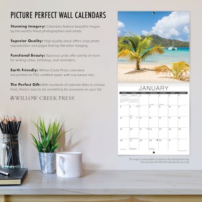 2025 Willow Creek Just French Bulldog Puppies 12" x 12" Monthly Wall Calendar (42946)