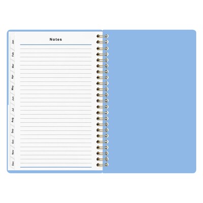 2027 Staples 5" x 8" Weekly & Monthly Planner, Eternal Blue (ST63612-27)