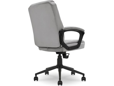 Click365 Transform 1.0 Ergonomic Fabric Swivel Desk Chair, Gray (CCHR10001C)