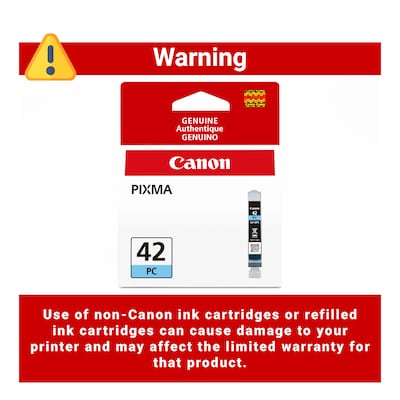 Canon 42 Photo Cyan Standard Yield Ink Cartridge (6388B002)