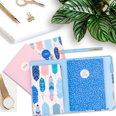 Pukka Pad Carpe Diem Notebook Cover, Blue (PUK9362CD)