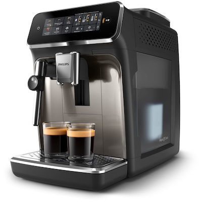 Philips 3300 Automatic Espresso Machine, Black/Chrome (EP332690)