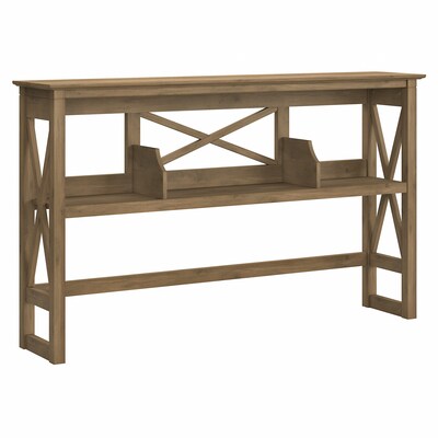 Bush Furniture Key West 60 W Desktop Hutch, Reclaimed Pine (KWH160RCP-03)