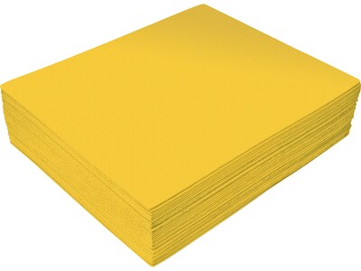 Better Office EVA Foam Sheet, Yellow, 30/Pack (01220)