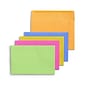 Staples Gummed Envelopes, 5-3/4" x 8-3/4", Multicolor, 50/Box (ST20558-CC)