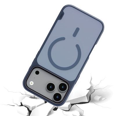 TUFF8 GlideGuard MagSafe Phone Case for iPhone 18 Pro Max, Shock Absorbing, Blue (T8GG-IP1804BL)