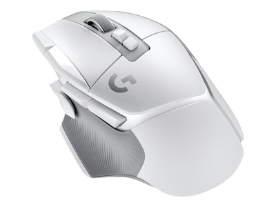 Logitech G502X LIGHTSPEED Wireless Optical Gaming Mouse, White (910-006187)