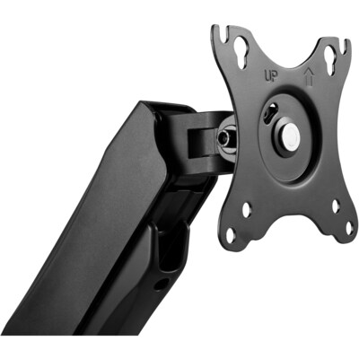 Lorell Adjustable Single Monitor Mounting Arm, Up to 32" Monitor, Black (LLR99800)