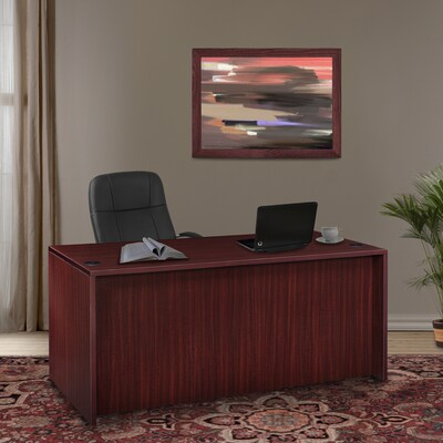 Regency Legacy 66 Double Pedestal Desk, Mahogany (LDP6630MH)