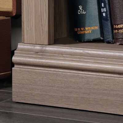 Sauder Select 44"H 3-Shelf Bookcase, Salt Oak (420176)