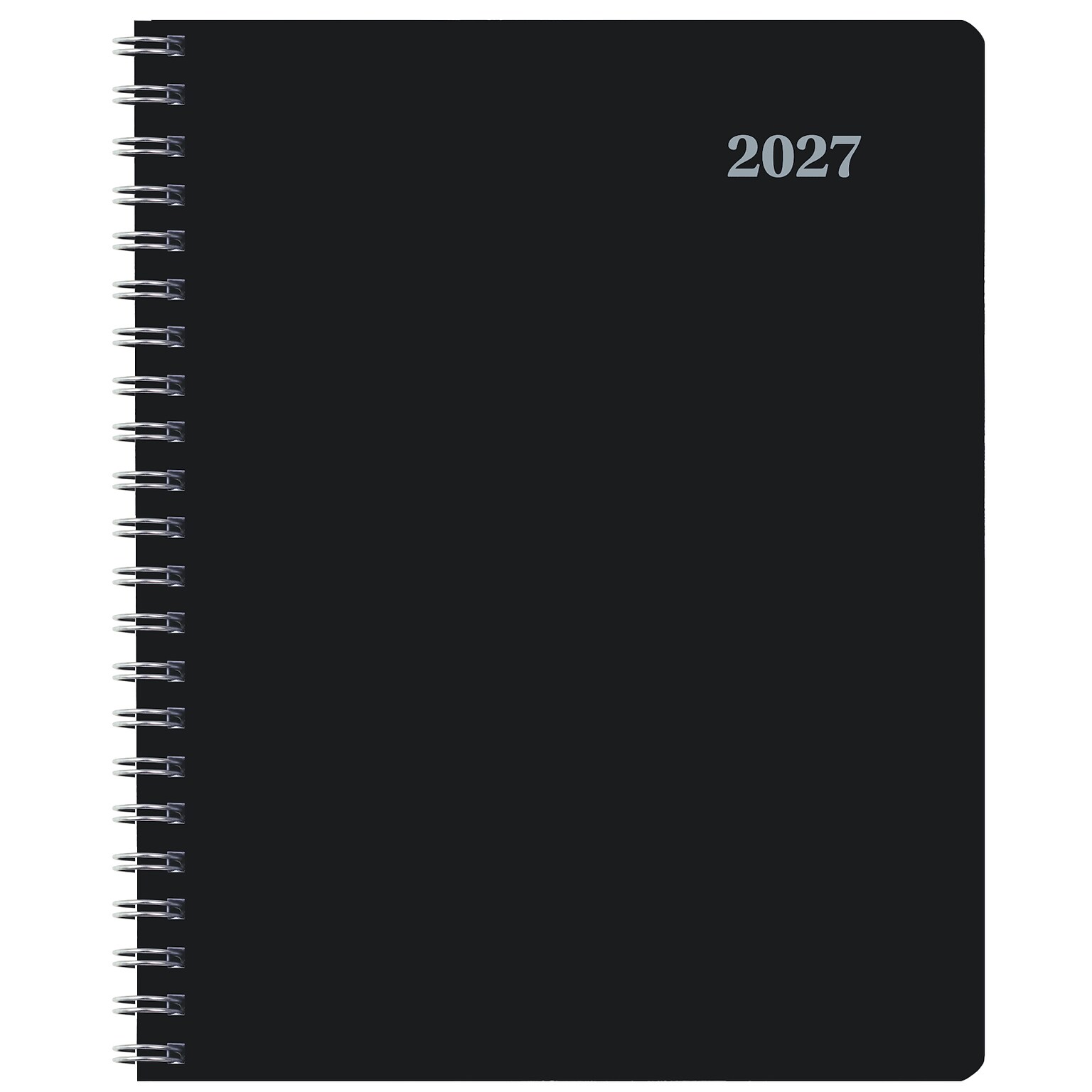 2027 Excello Brands 8.5 x 11 Weekly & Monthly Planner, Paperboard Cover, Black (ORY27-EXE811-BK)