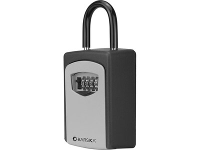 Barska Combination Key Lockbox, Black/Gray (CB13797)