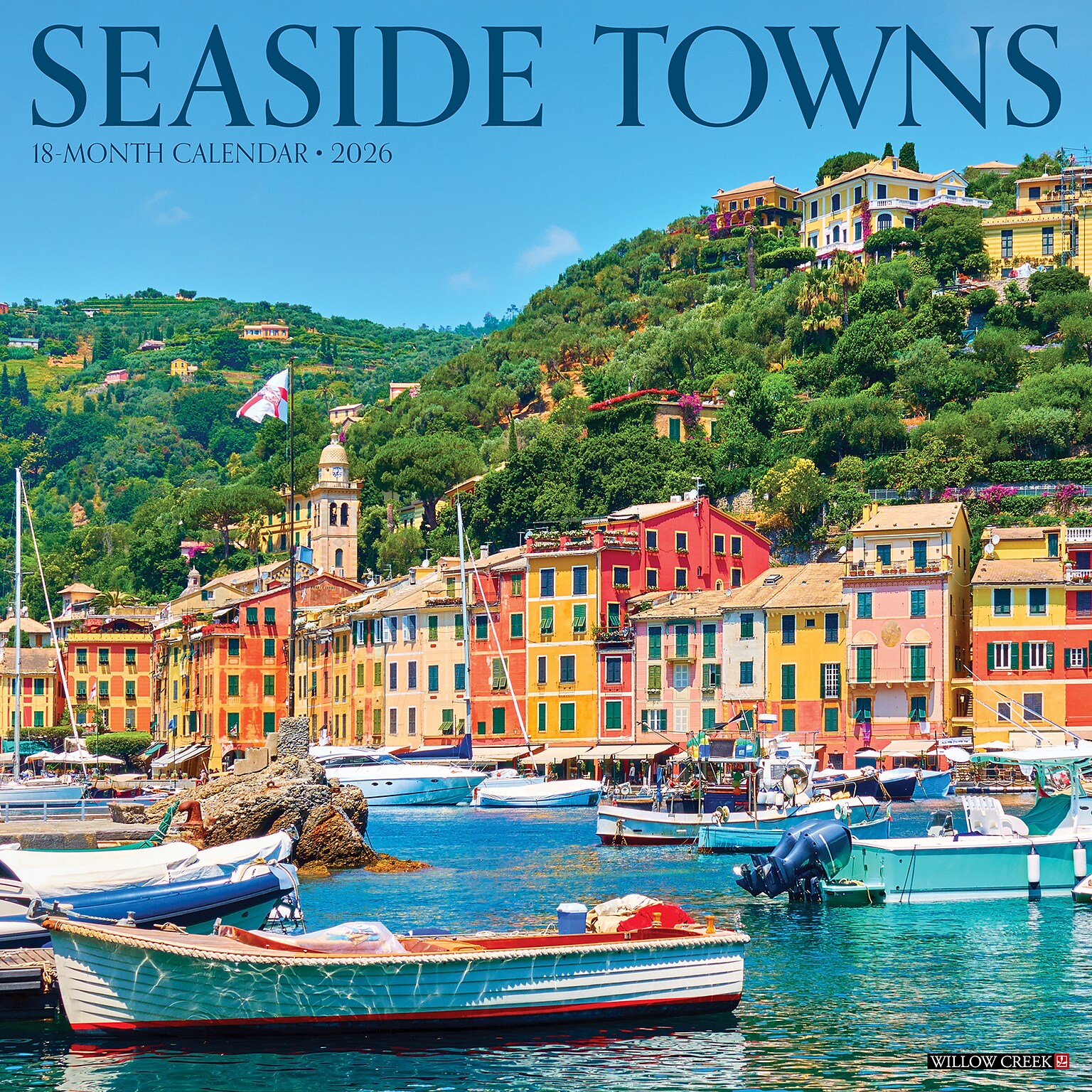 2026 Willow Creek Seaside Towns 12 x 12 Monthly Wall Calendar (56127)