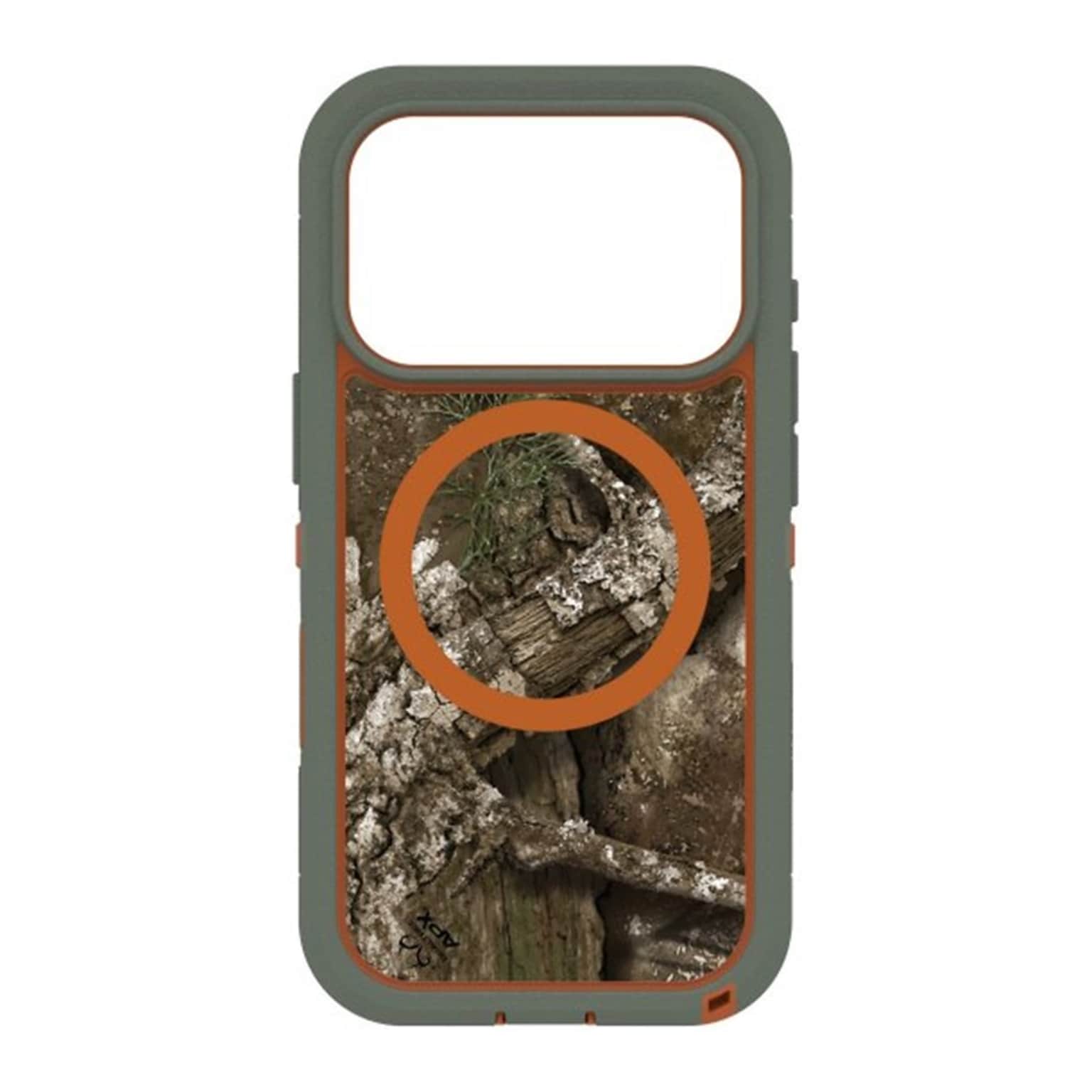 OtterBox Defender Series Pro XT MagSafe Compatible Phone Case for Apple iPhone 17 Pro, Shock Absorbing, Realtree APX (77-98428)