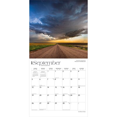 2027 BrownTrout Kansas Places 12" x 12" Monthly Wall Calendar (9798330714537)