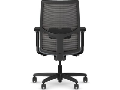 HON Ignition 2.0 Fabric/Mesh Swivel Task Chair, Basalt/Black (HIWMMKD.Y2.A.H.IM.APX25.BL.SB.T)