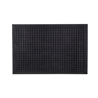 Floortex Doortex BubbleMat Anti-Fatigue Mat, 35 x 24, Black (NRAFFLRU0100)
