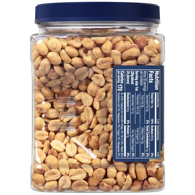 Planters Cocktail Roasted Salted Peanuts, 35 oz. (GEN07615)