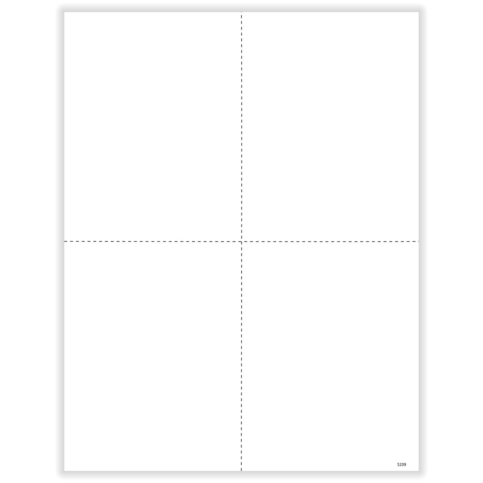 ComplyRight 2025 W-2 Tax Form, 1-Part, 4-Up, 50/Pack (520950)