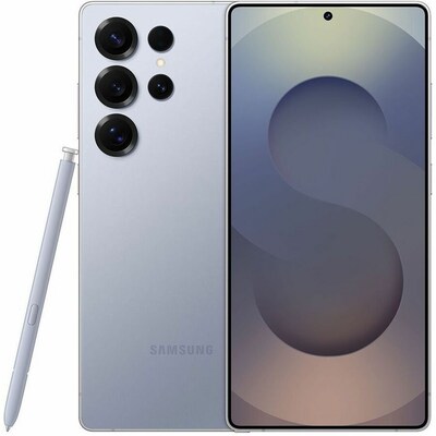 Samsung Galaxy S25 Ultra 5G Smartphone Cell Phone, 256GB, Titanium Silverblue (SM-S938UZBAXAA)