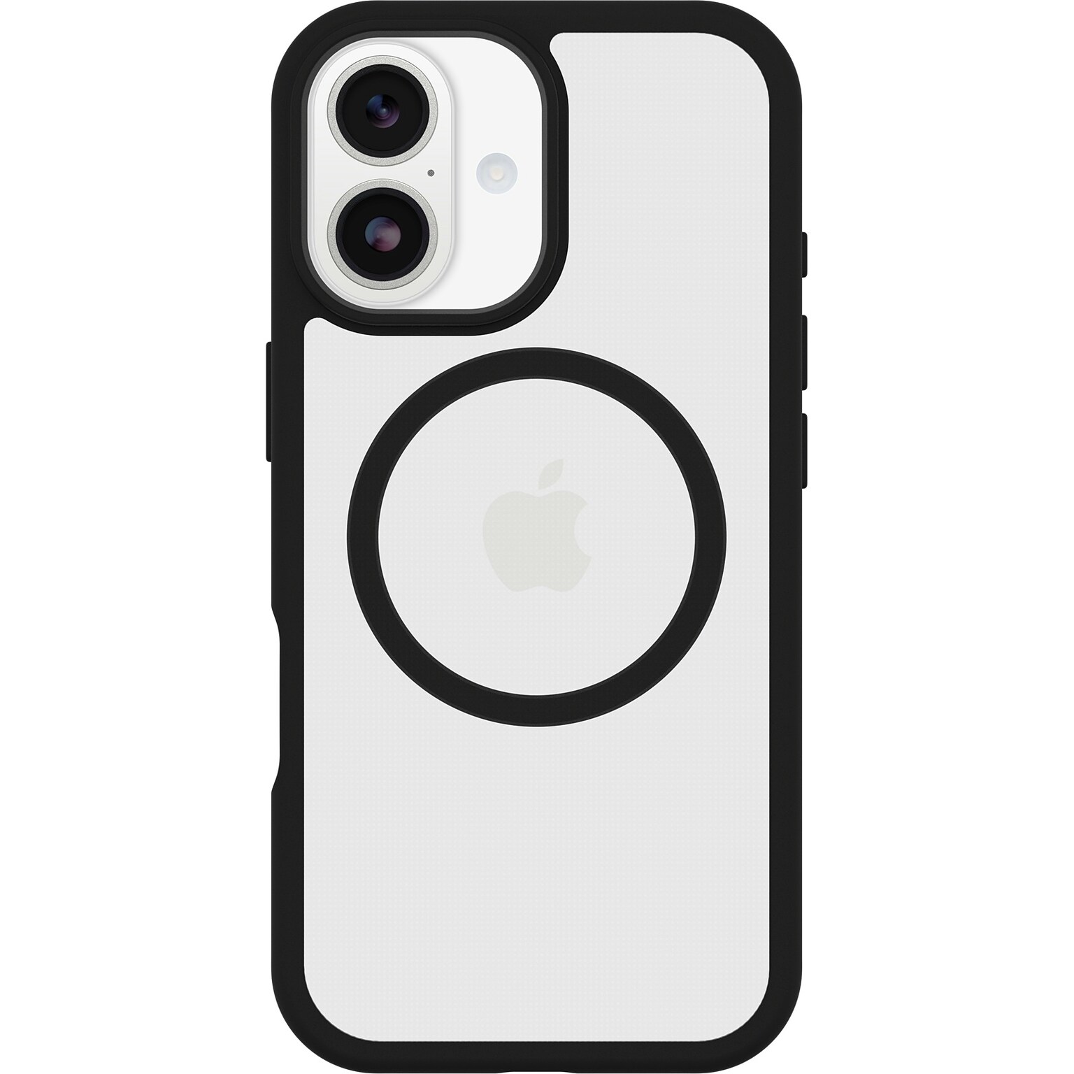 OtterBox Profile MagSafe Phone Case for iPhone 17, Shock Absorbing, Black/Clear (77-98592)
