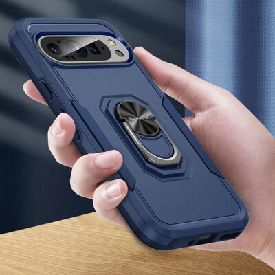 SaharaCase Raider Series Heavy-Duty Case for Google Pixel 9 and 9 Pro, Desert Blue (CP00603)