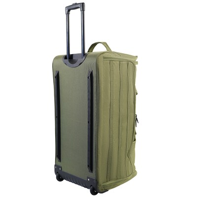 U.S. Army ROMEO 31" Polyester Telescoping Travel Duffel with Wheels, Tactical Green (USLROM31GRN)