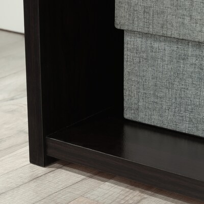 Sauder Beginnings 35"H 3-Shelf Bookcase, Cinnamon Cherry (409086)